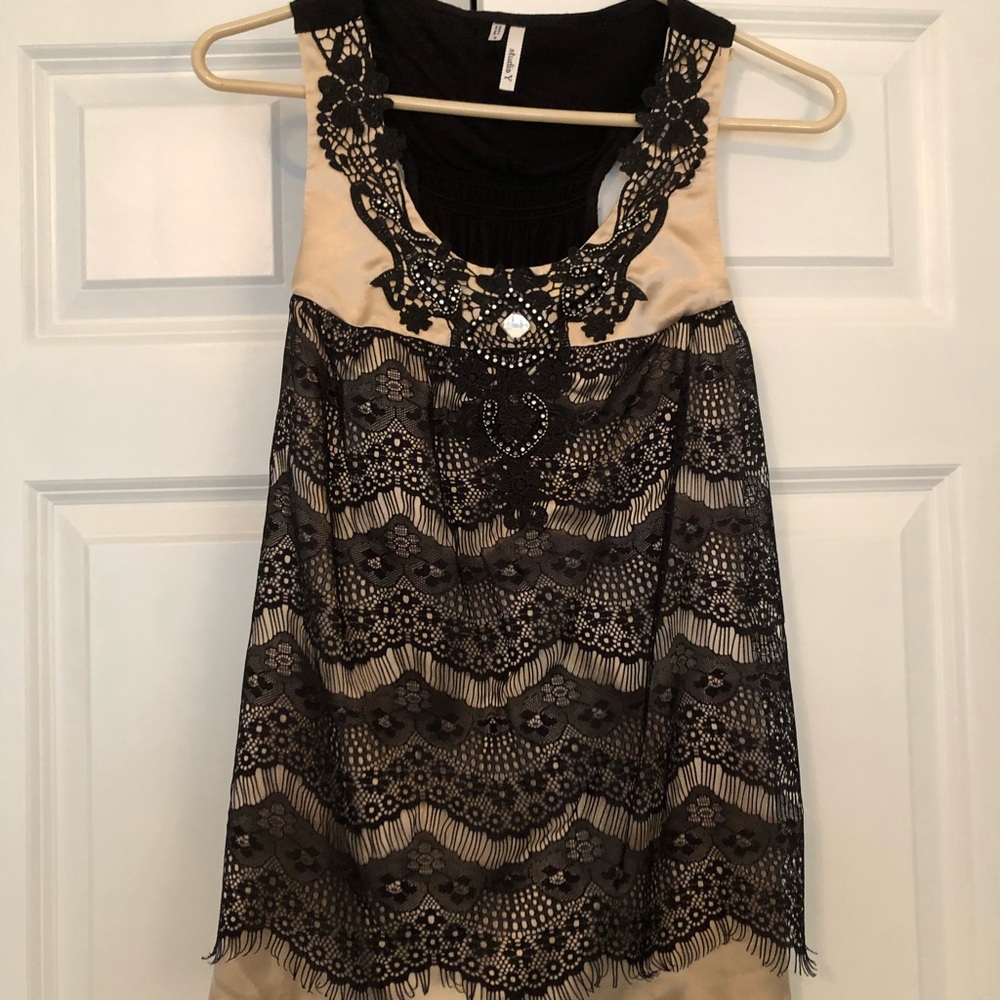 Dressy tank top/blouse